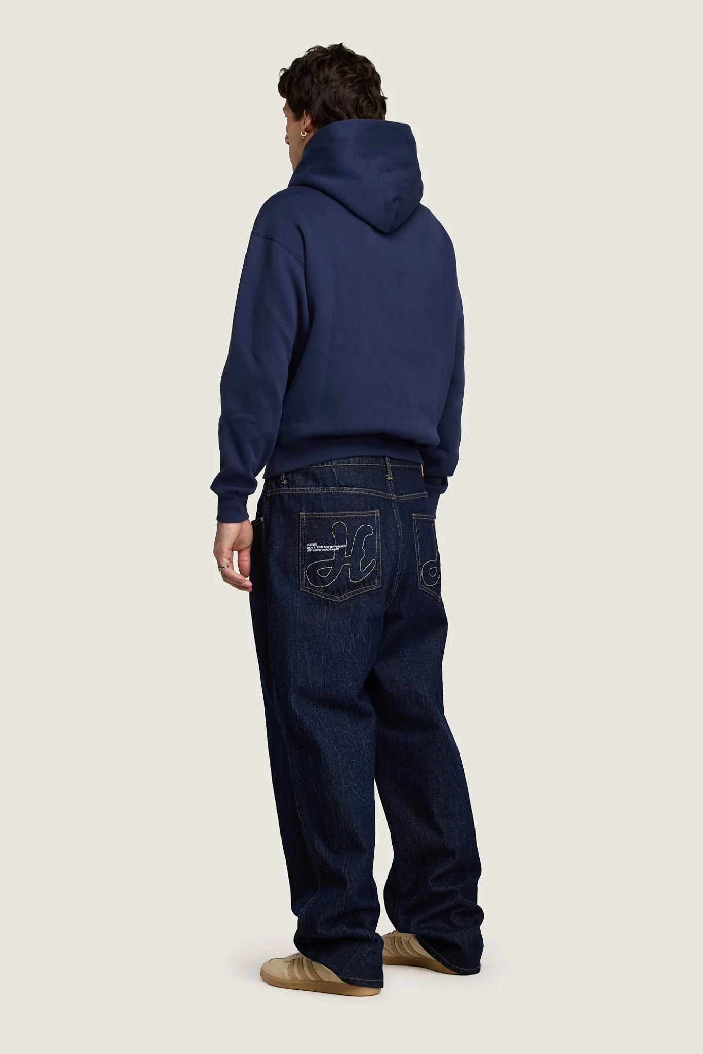 A Place To Be Yourself Hoodie - Navy - Image 8