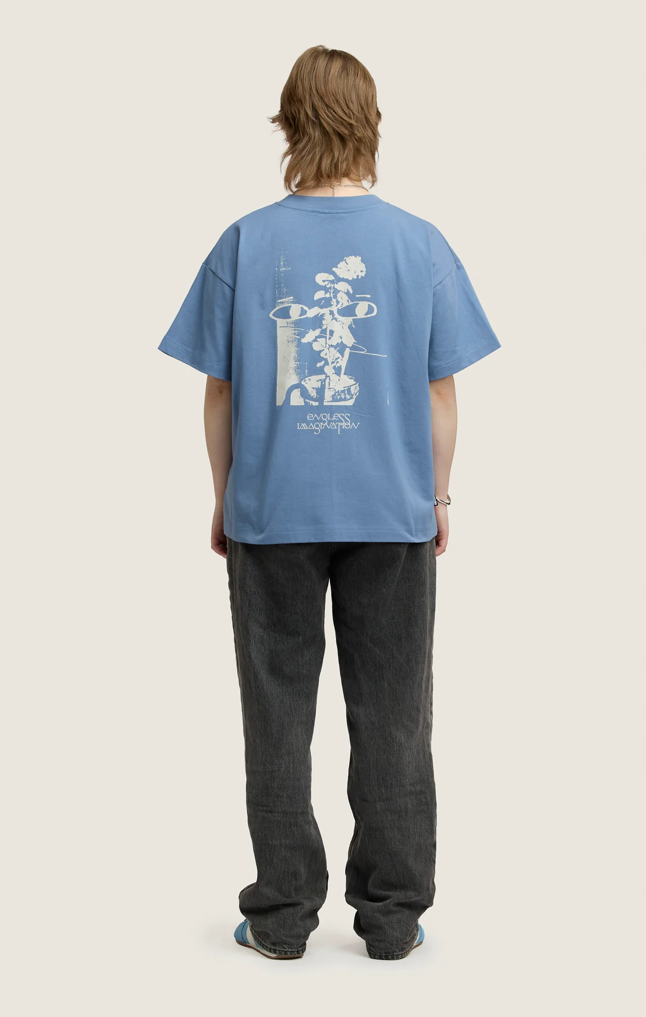 Endless Imagination Tee - Steel Blue - Image 4