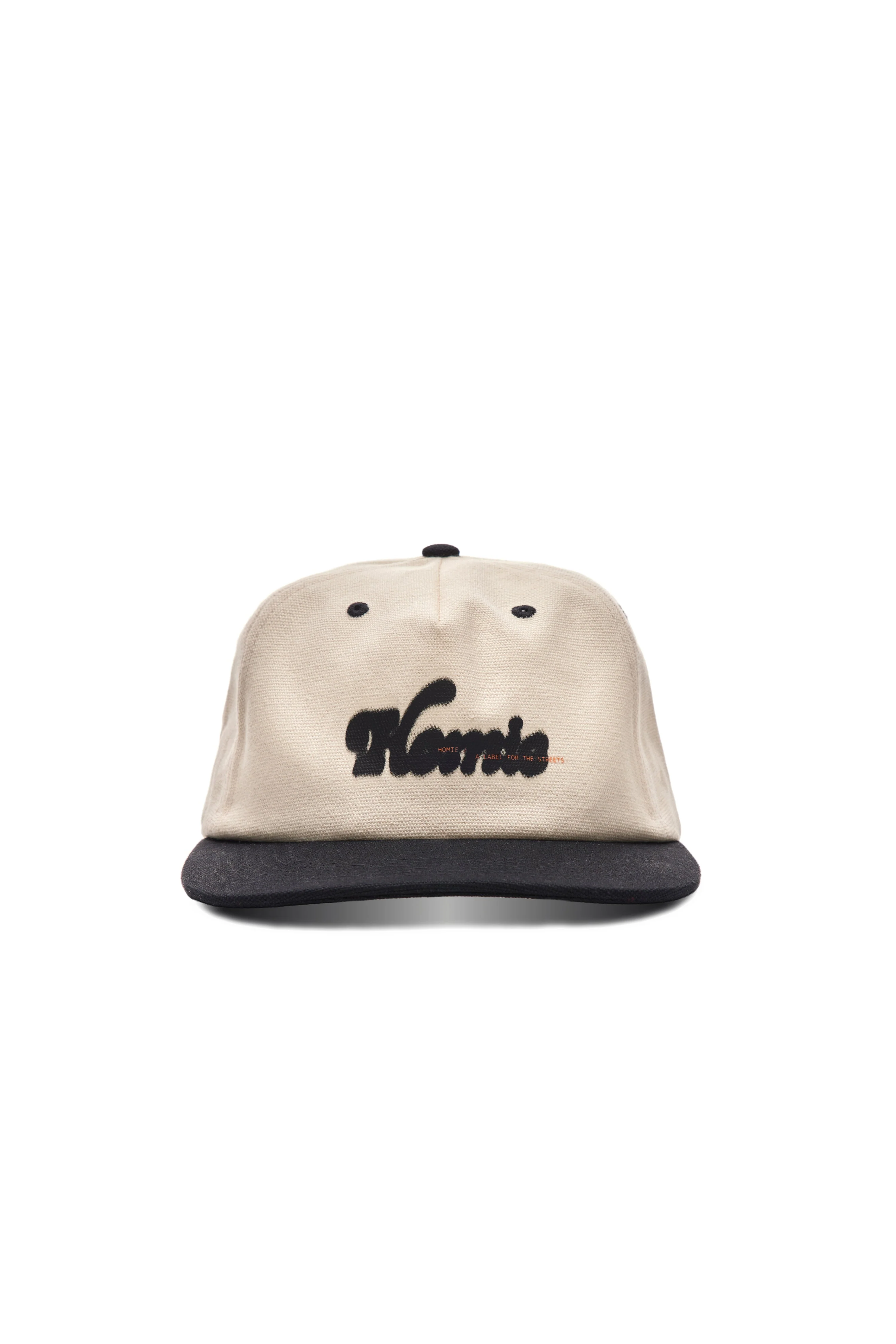 Don’t Stand Still Snapback - Cream / Black - Image 2