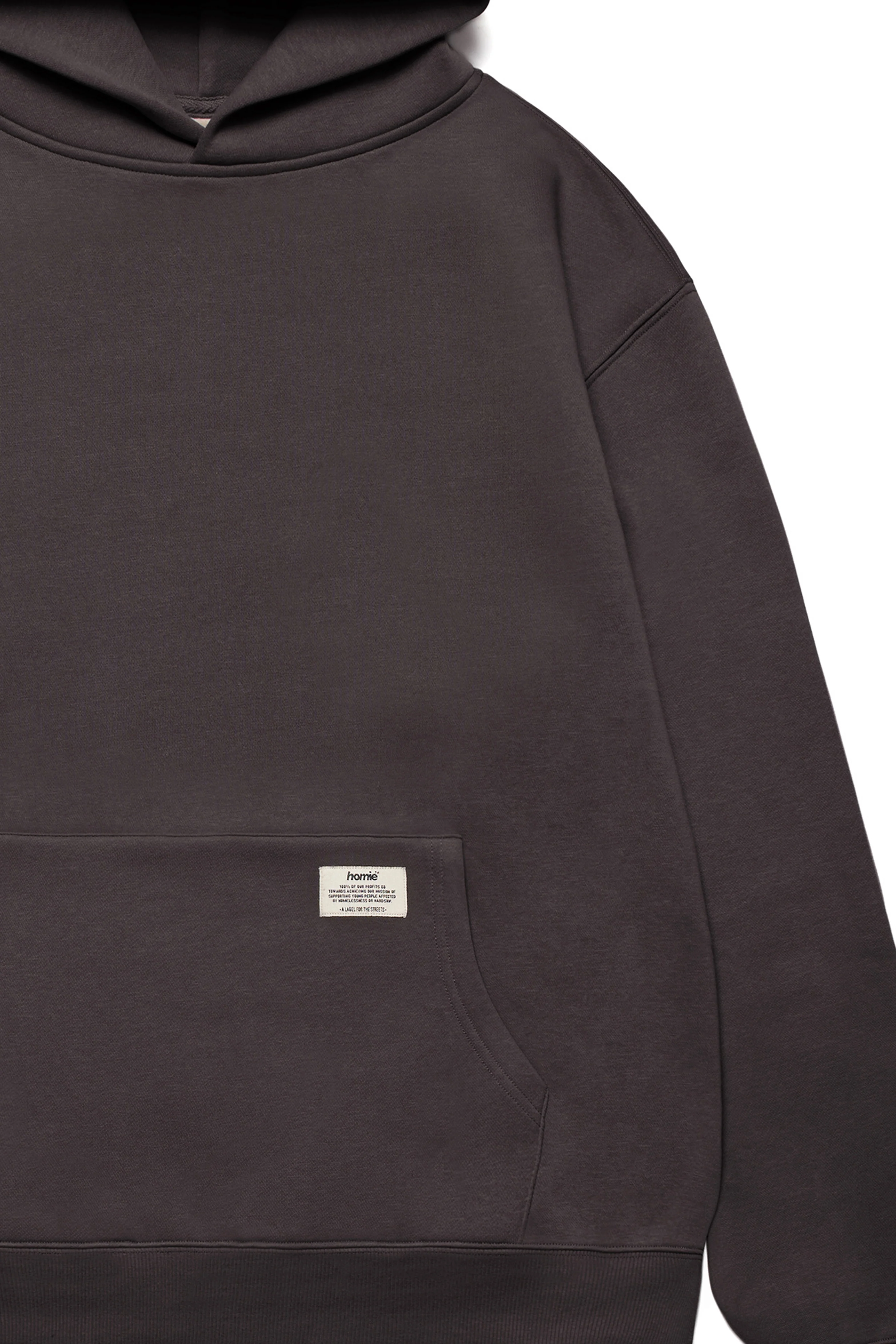 Heavy Weight Hoodie - Charcoal - Image 5