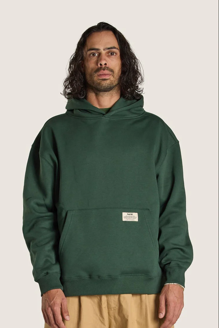 Heavy Weight Hoodie - Dark Green - Image 3