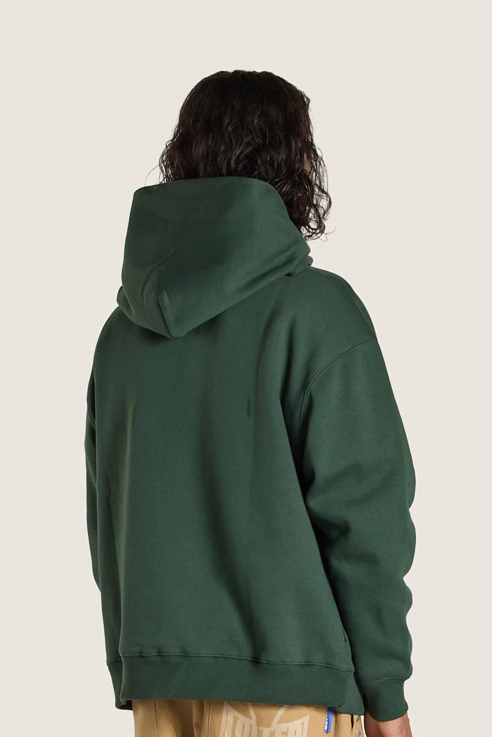 Heavy Weight Hoodie - Dark Green - Image 4