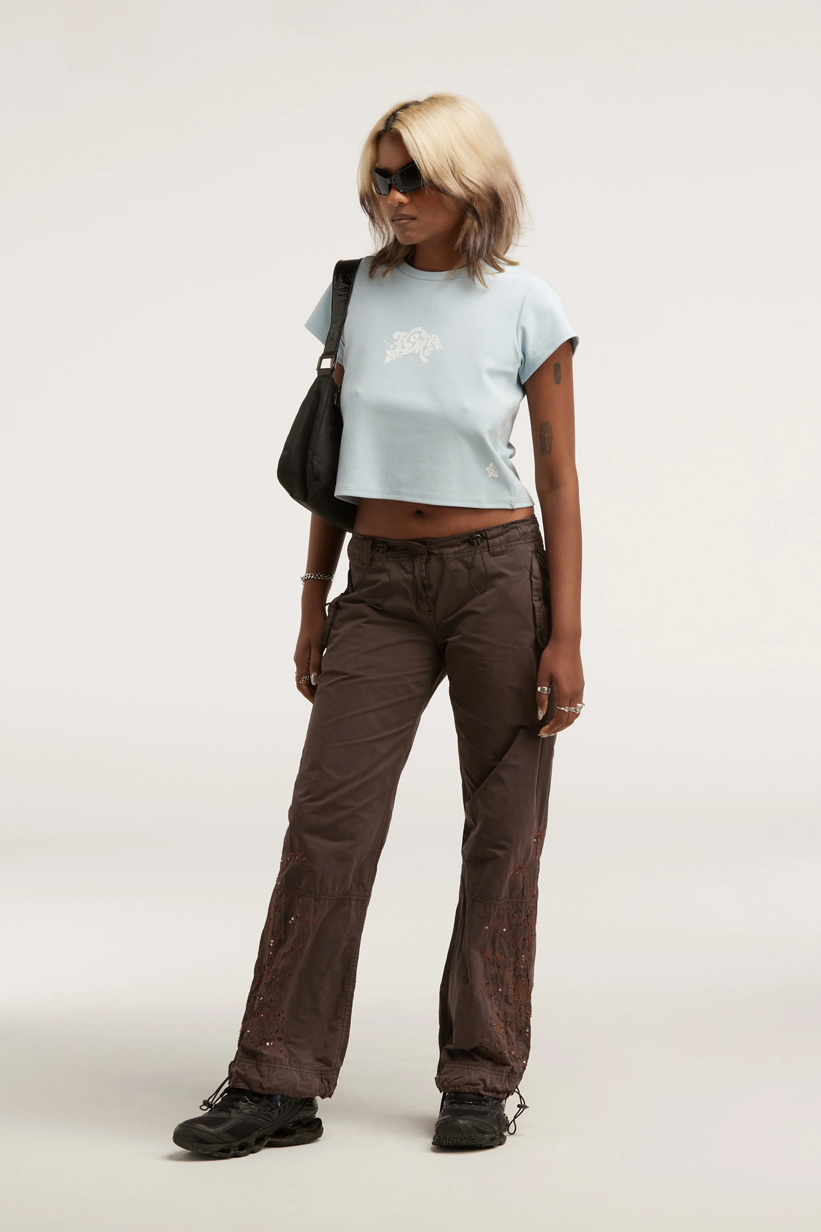 The Journey Baby Tee - Light Blue - Image 5