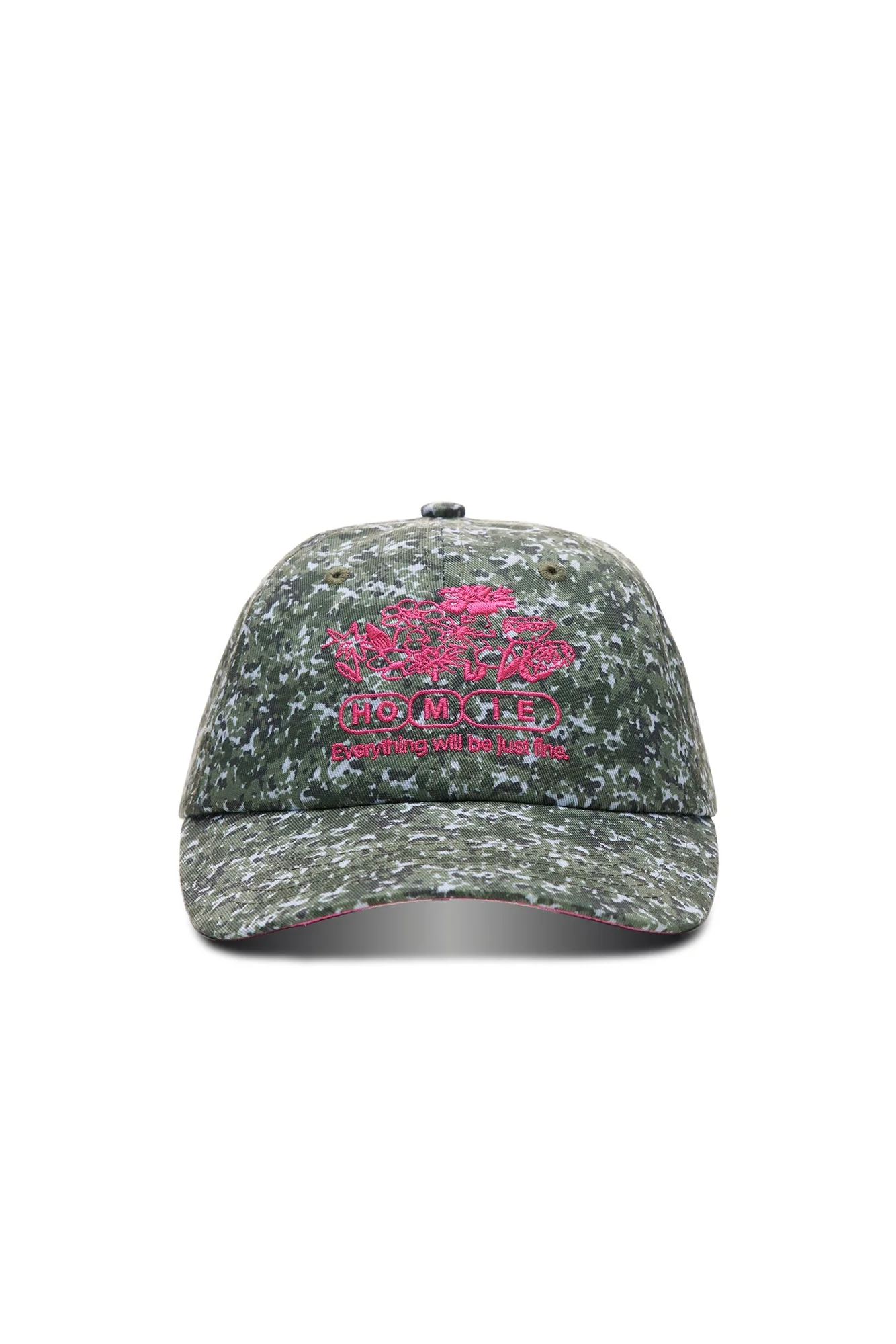 Just Fine Dad Cap - Forest Camo - Image 2