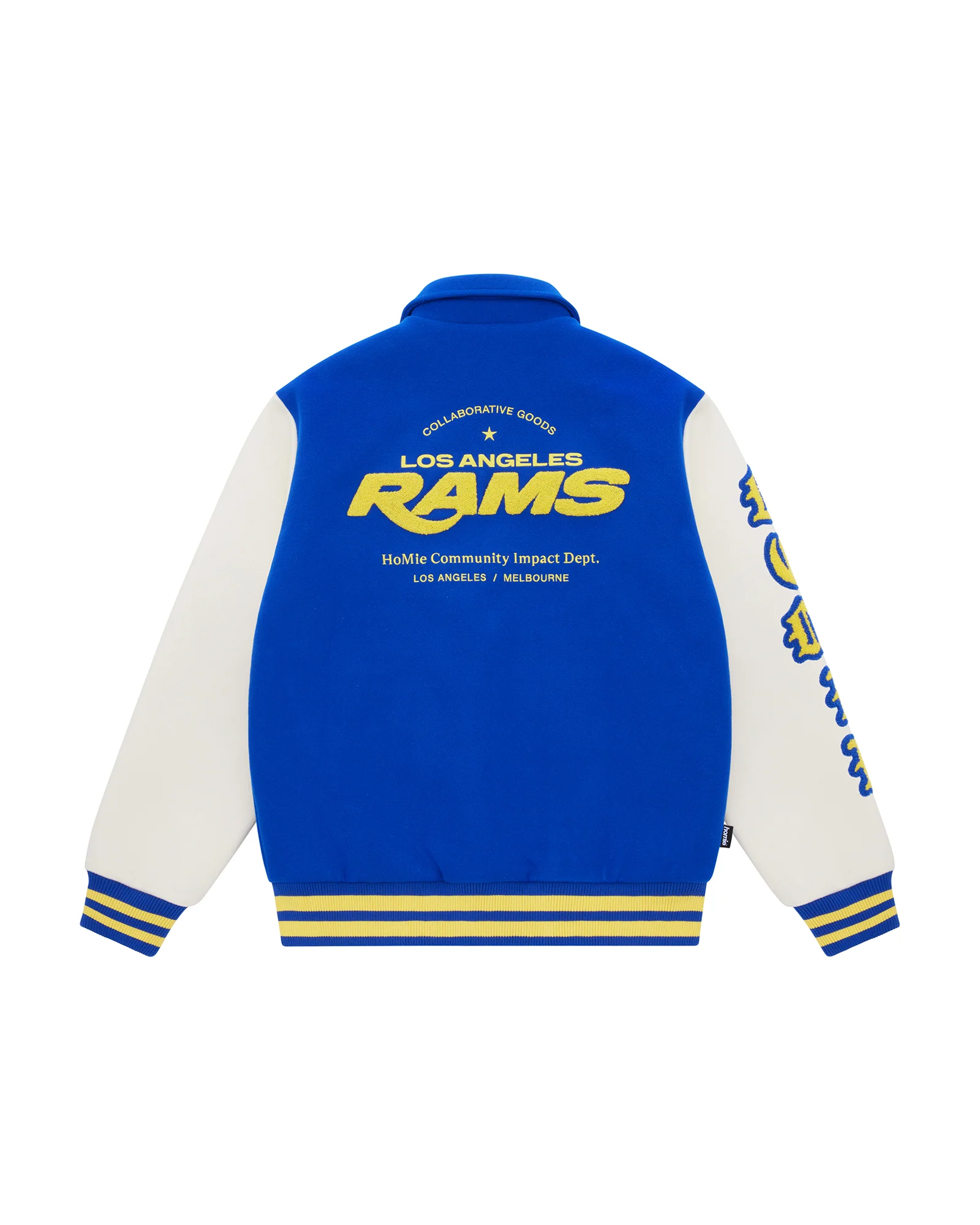 Los Angeles Rams - Letterman Jacket - Image 2