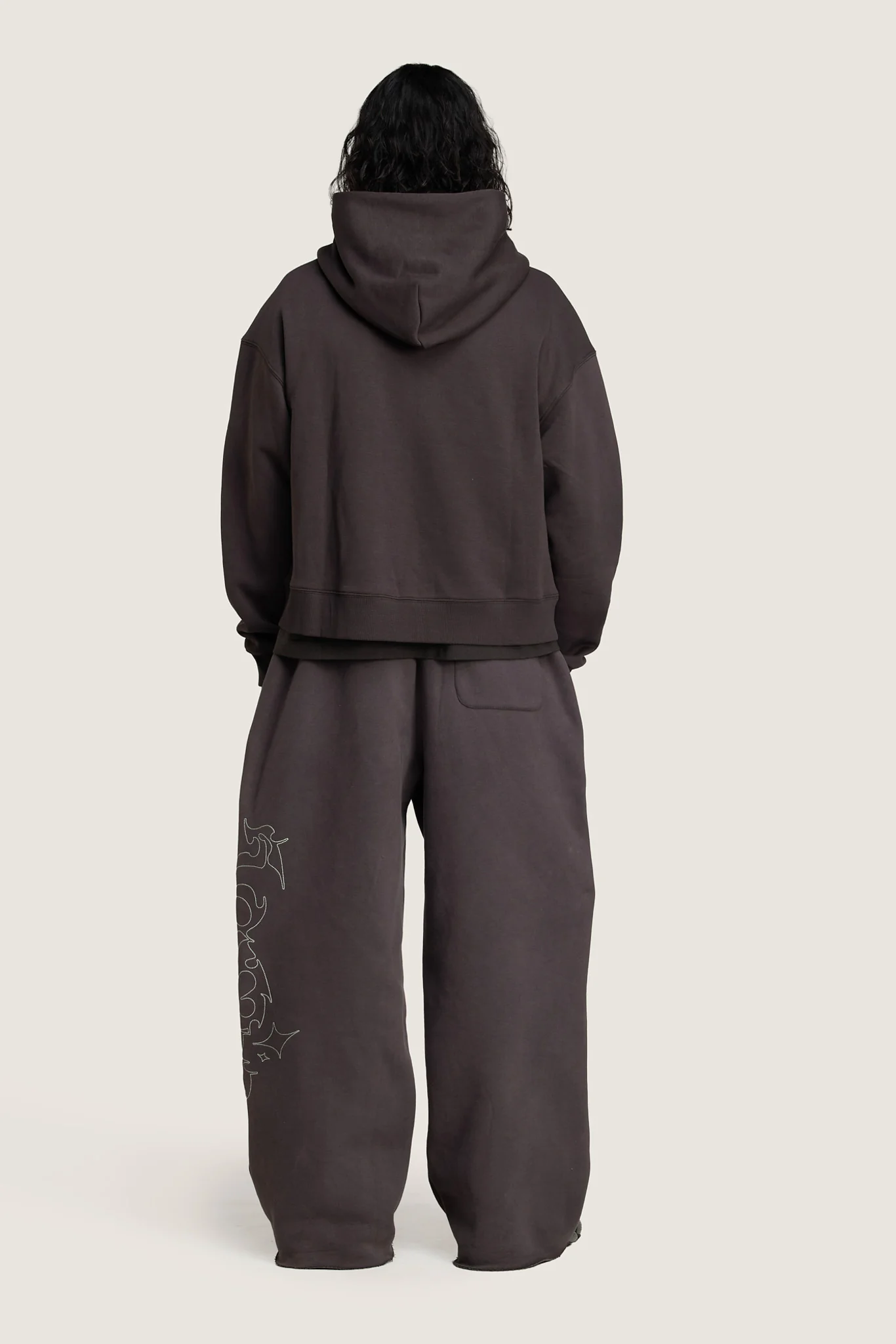 Positive Energy Zip Hoodie - Charcoal - Image 7