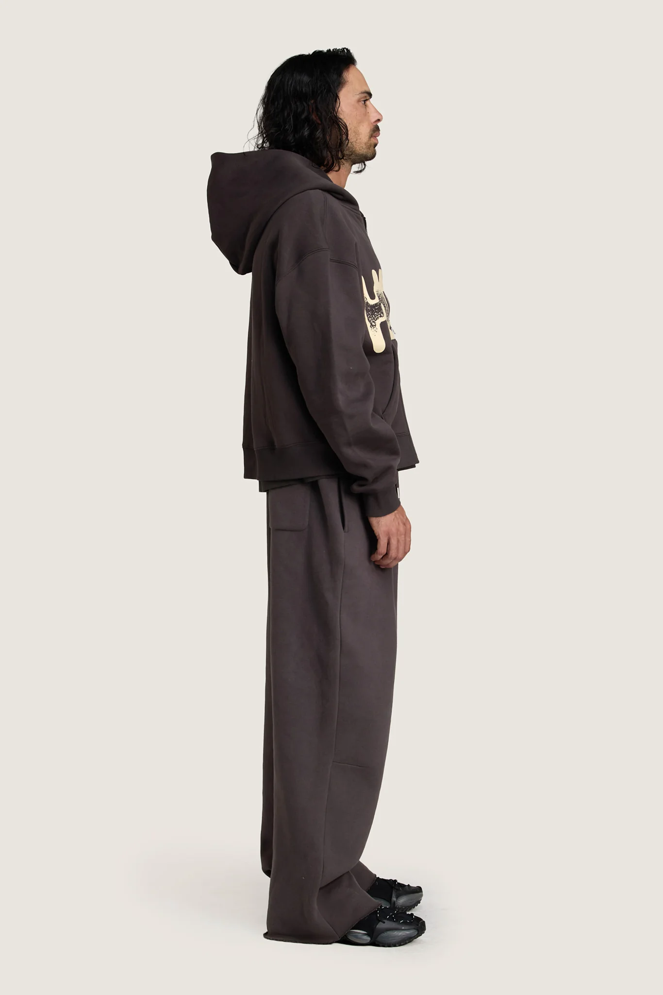 Positive Energy Zip Hoodie - Charcoal - Image 8