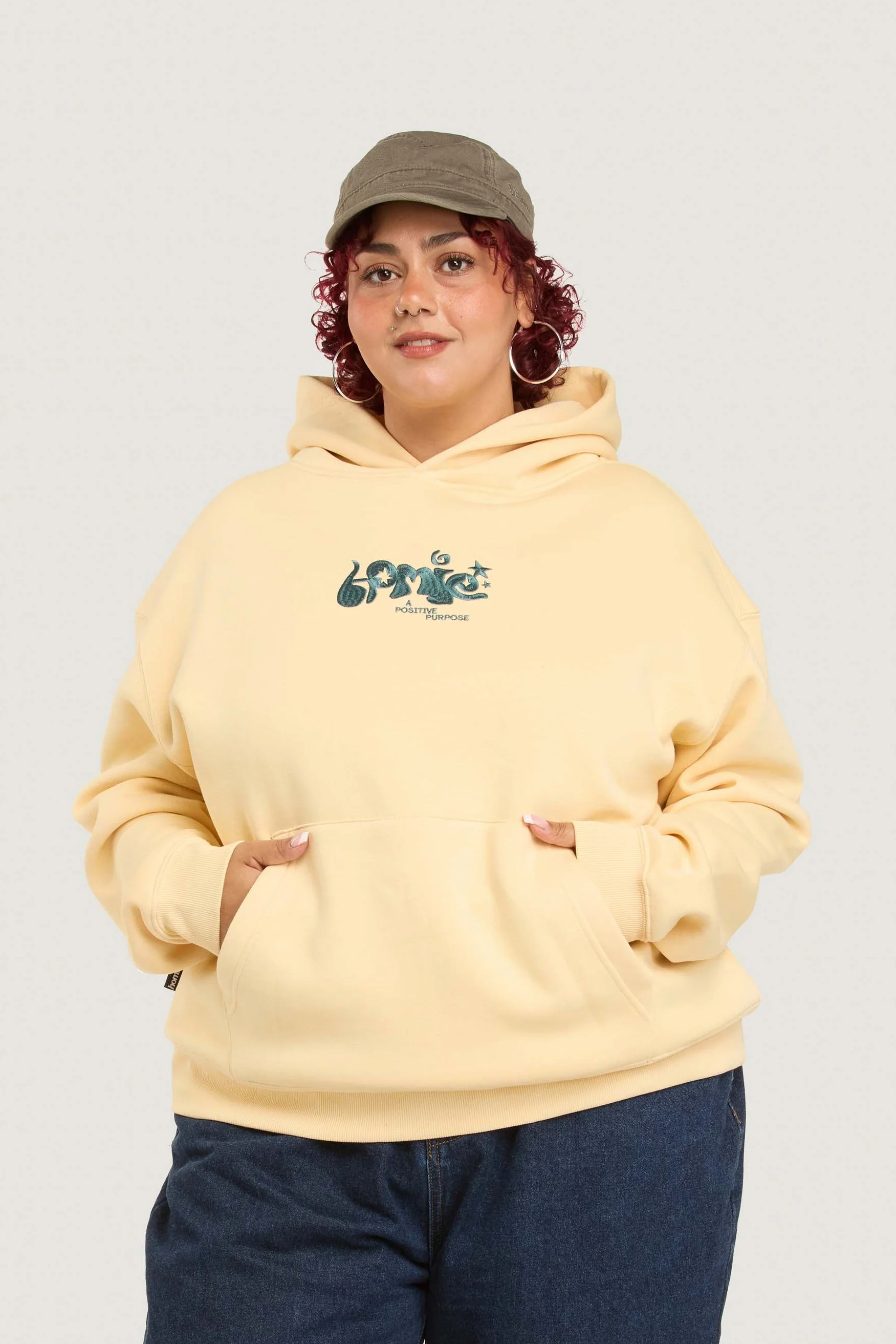 Positive Purpose Hoodie - Butter