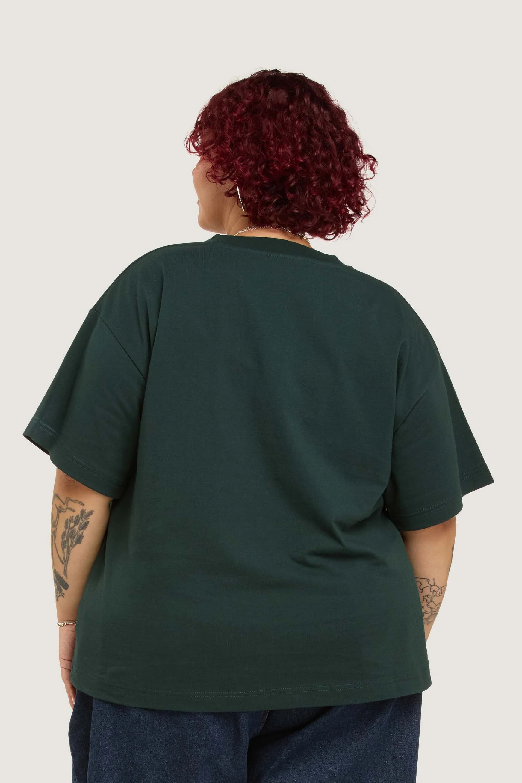 Rainbow Tee - Pine Green - Image 3