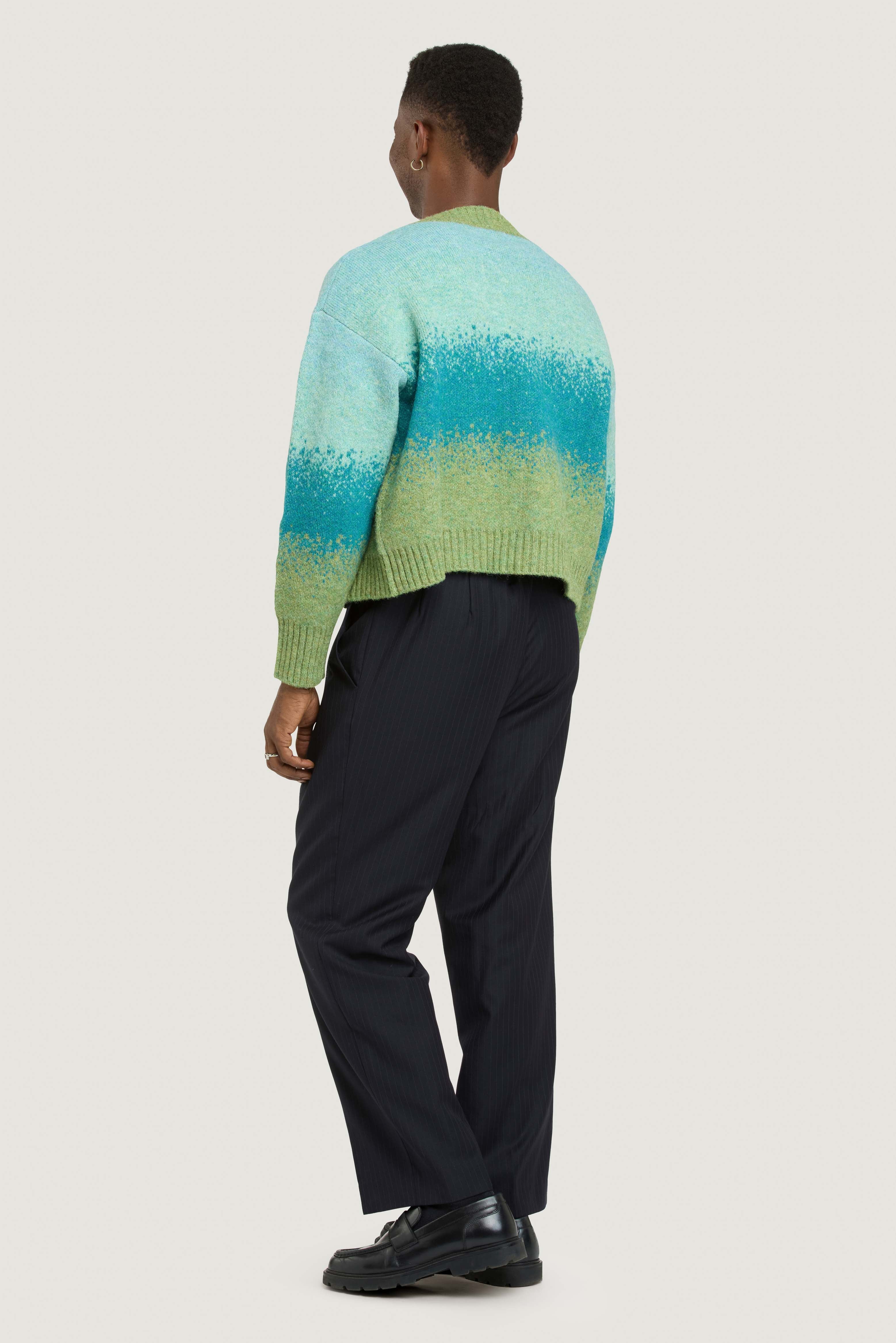 Rosie Cropped Knit Cardigan - Multi - Image 3