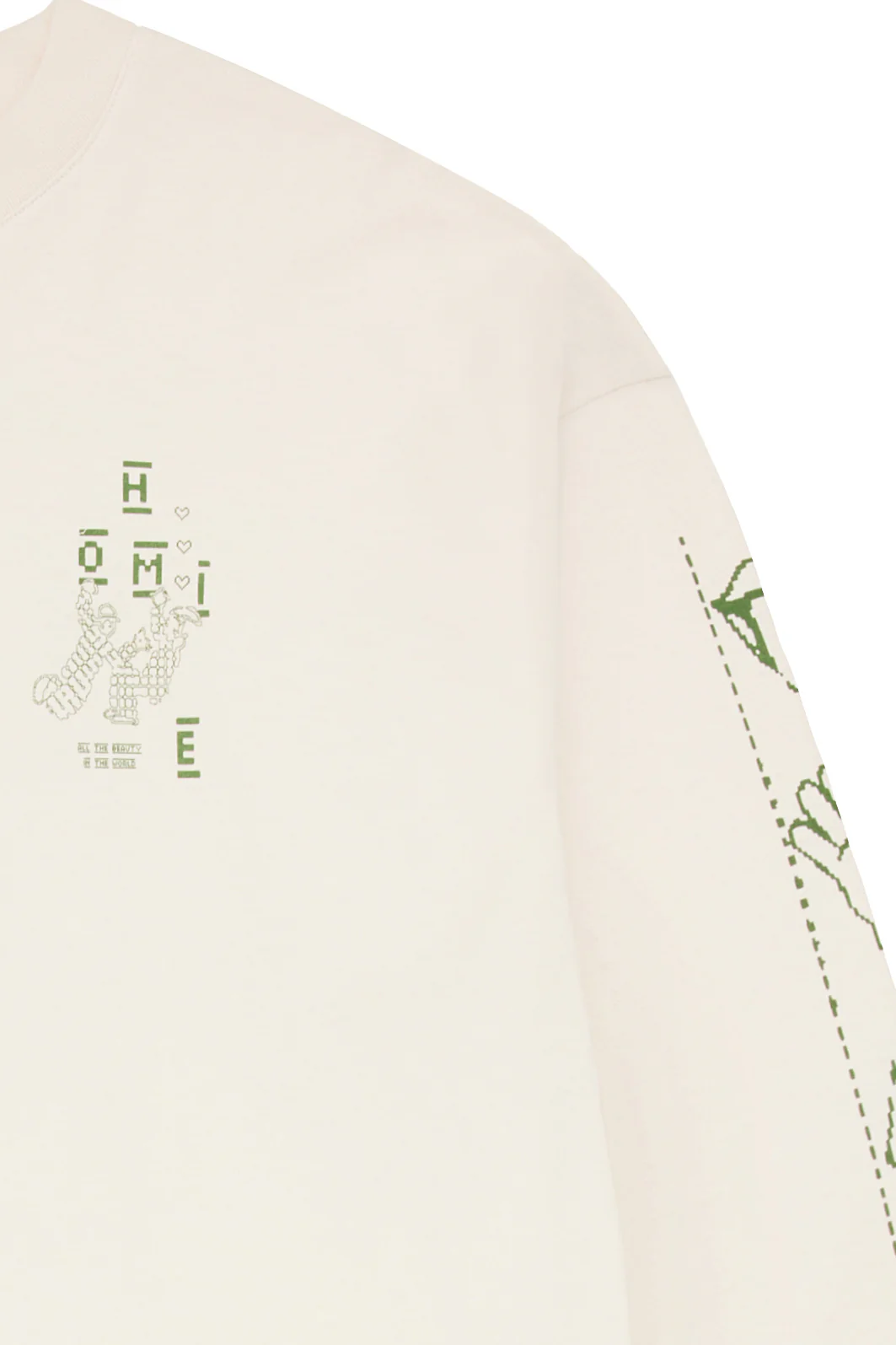 Beautiful World LS Tee - Mushroom - Image 5