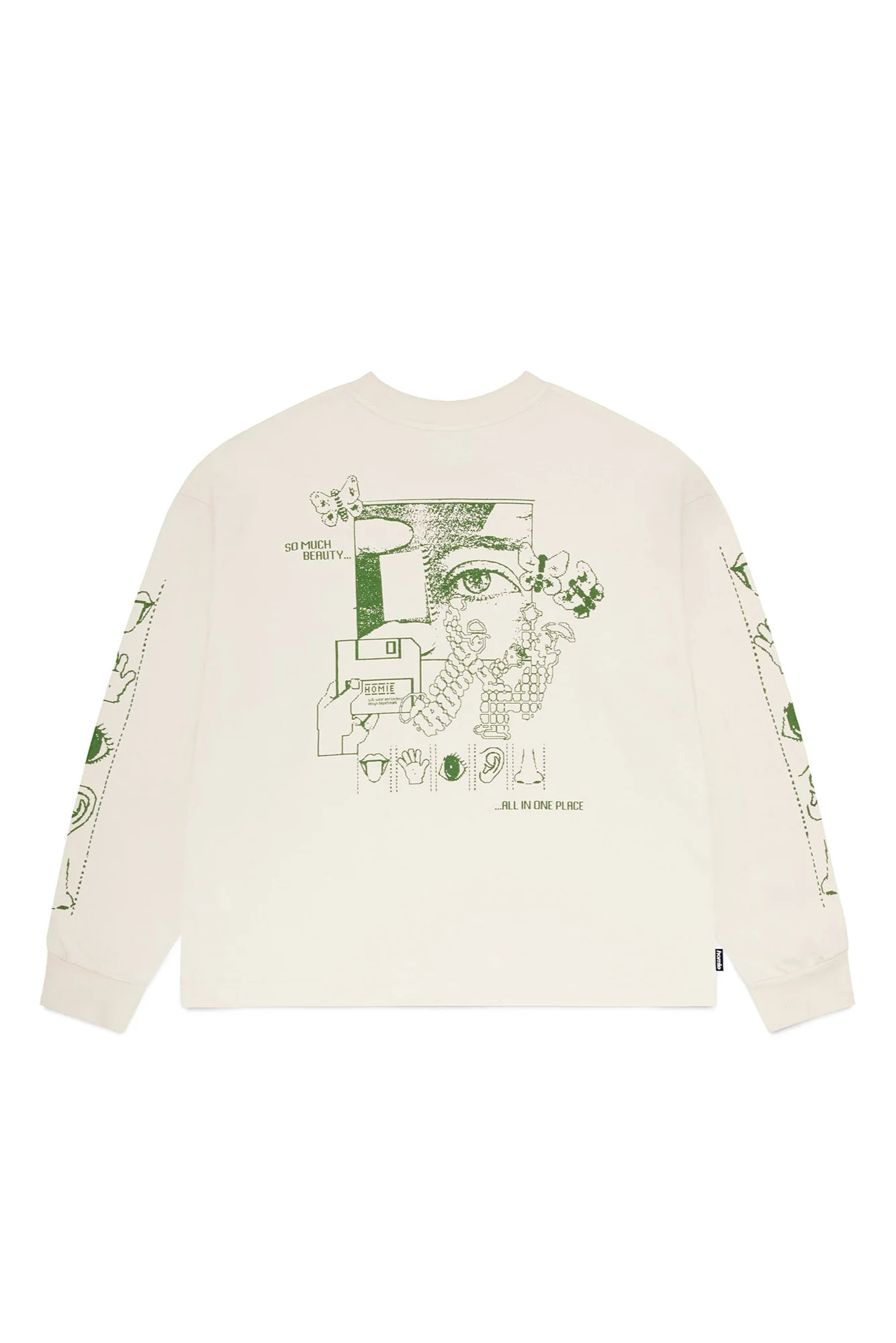 Beautiful World LS Tee - Mushroom - Image 6
