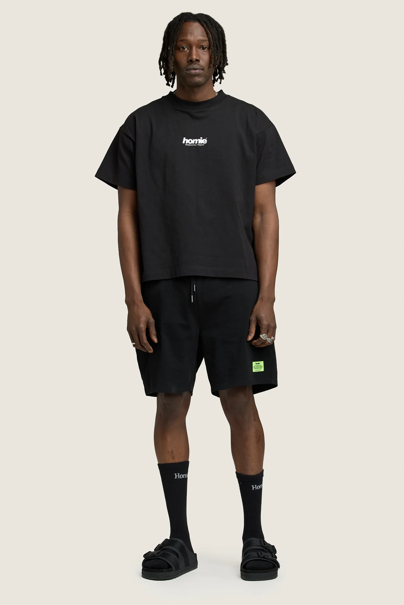 Staple Tee - Black - Image 5