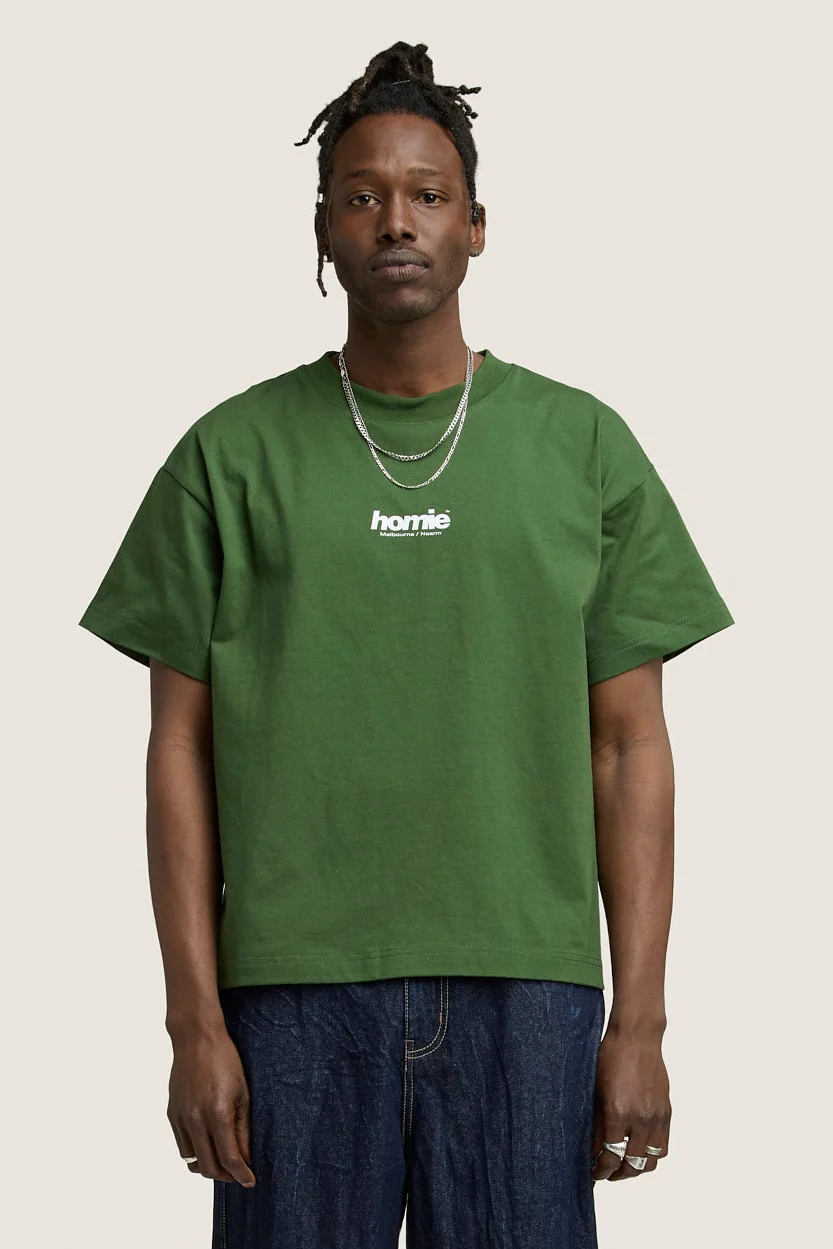 Staple Tee - Forest Green - Image 3