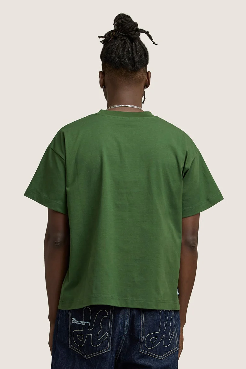 Staple Tee - Forest Green - Image 4