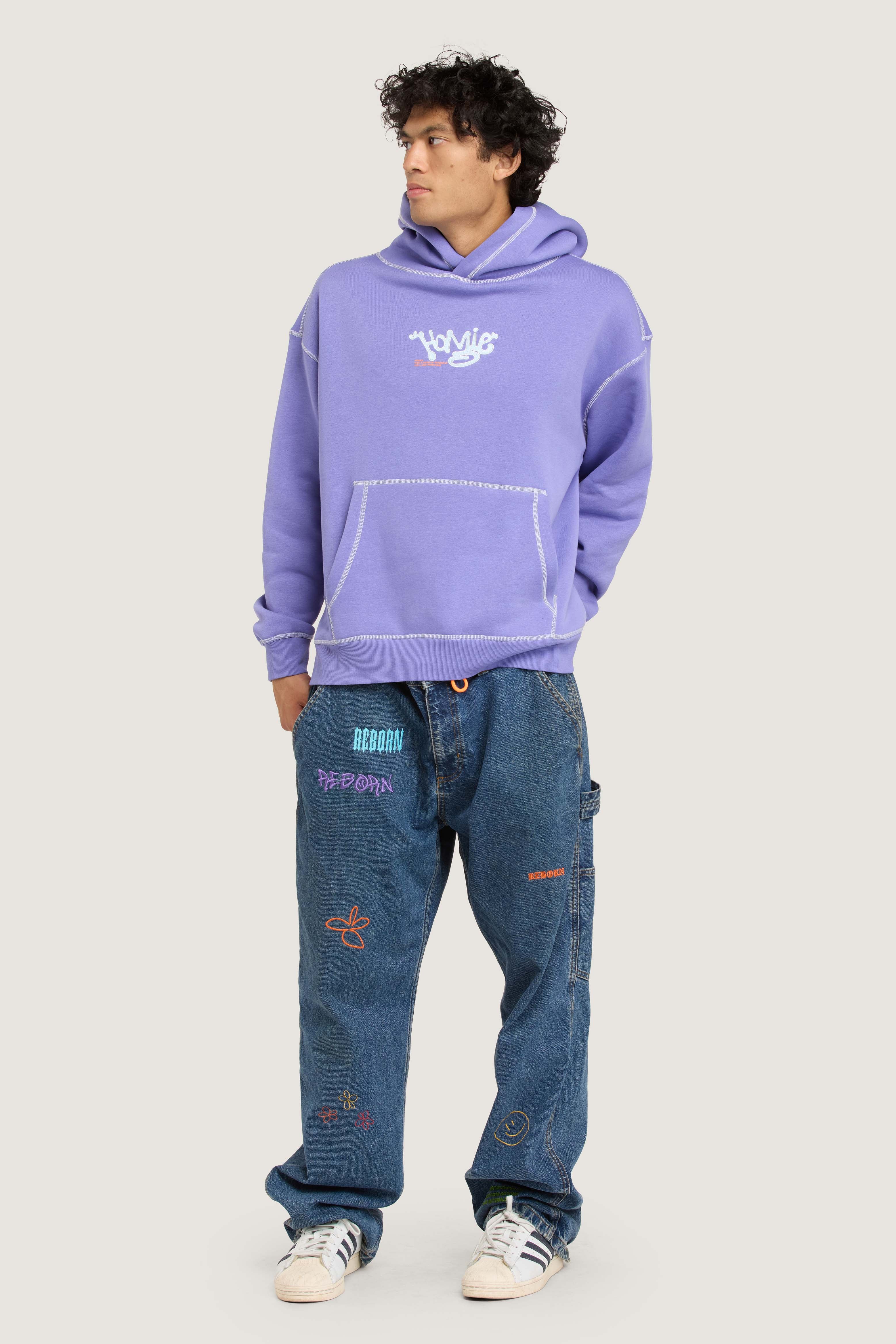 World of Difference Hoodie - Lilac - Image 3