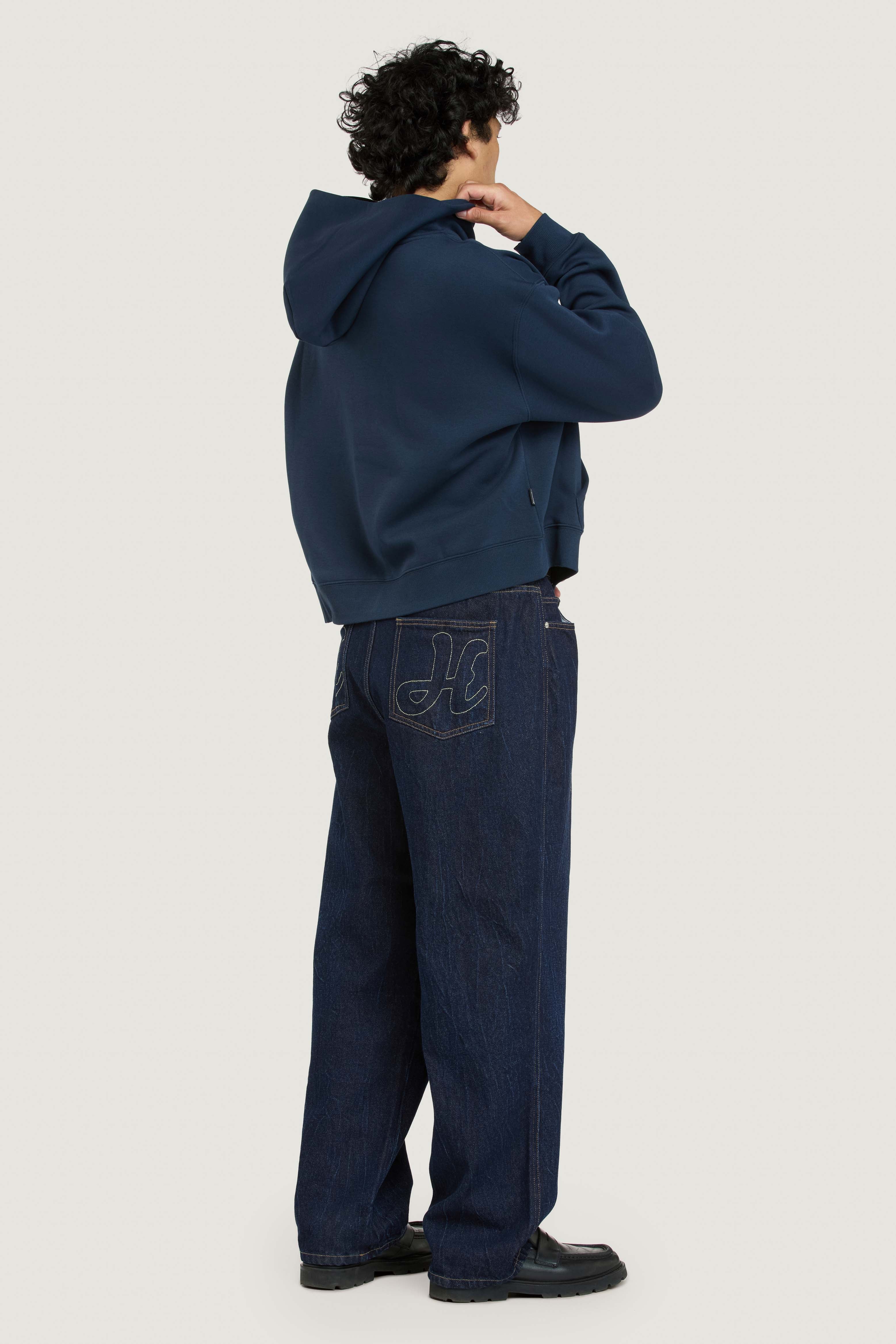 World of Difference Zip Hoodie - Navy - Image 5