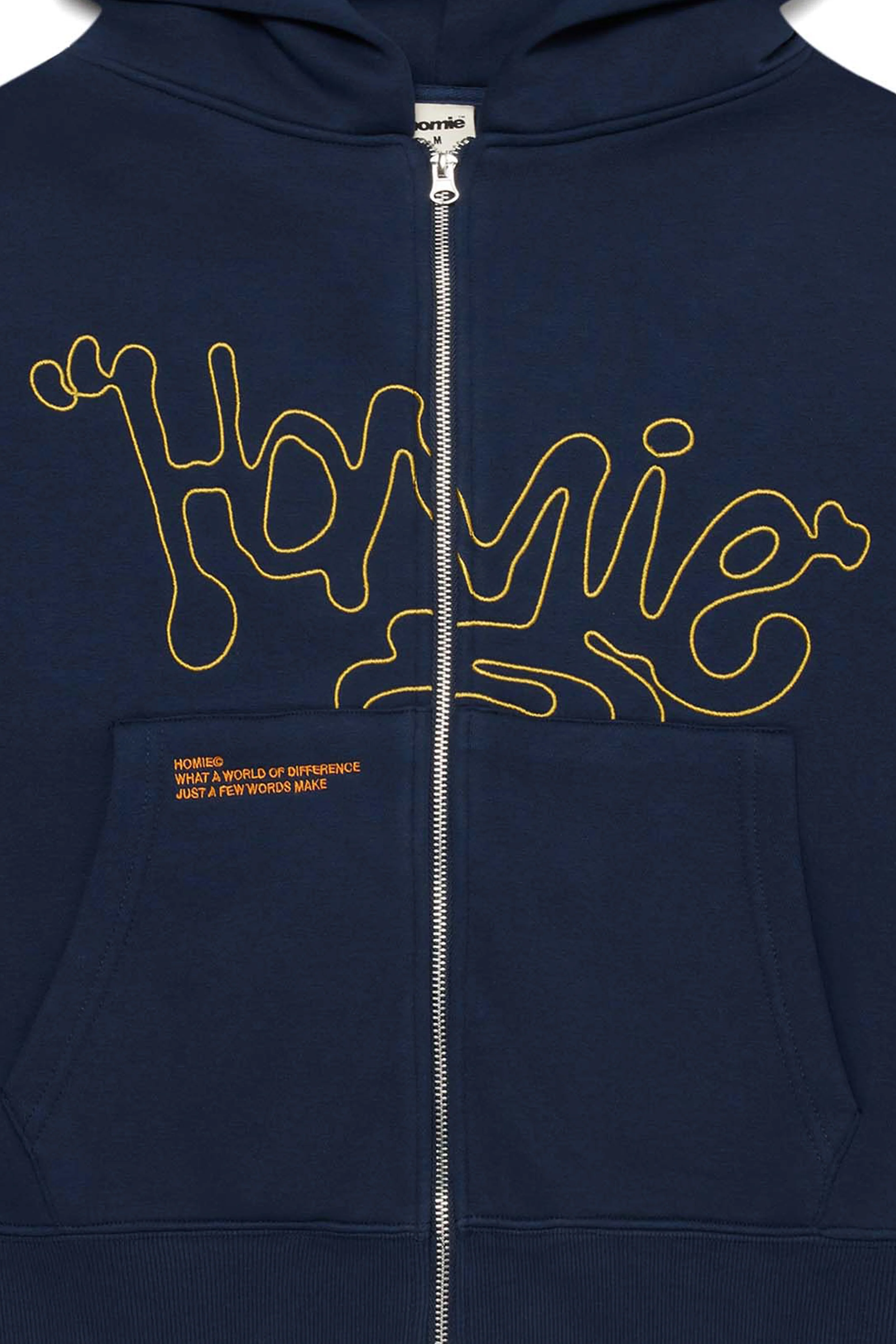 World of Difference Zip Hoodie - Navy - Image 8
